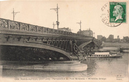 FRANCE - Paris Auteuil - Perspective Du Pont Mirabeau  - Carte Postale Ancienne - Brücken