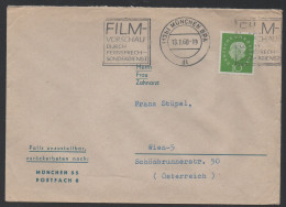 CINEMA - FILM / 1960 ALLEMAGNE - MUNICH OBLITERATION SUR LETTRE  (ref 2807) - Cinema