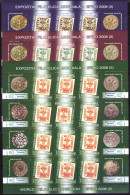 2007 - WORLD PHILATELIC EXHIBITION EFIRO 2008 - Blocks With 12 Stamps + Labels + Tete-beche - Ongebruikt