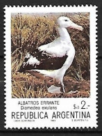 Argentina - MNH ** 1983 : Fauna Of Southern Argentina : Snowy Albatross  -  Diomedea Exulans - Albatros