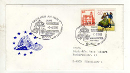 Enveloppe 1er Jour ALLEMAGNE DEUTSCHE BUNDESPOST Oblitération 6052 MUHLHEIM AM MAIN  07/06/1986 - 1981-1990