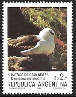 Argentina - MNH ** 1983 : Fauna Of Southern Argentina :  Black-browed Albatross  -  Thalassarche Melanophris - Marine Web-footed Birds