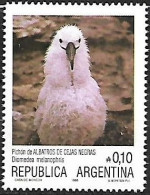 Argentina - MNH ** 1986 : Antarctica :     Black-browed Albatross  -  Thalassarche Melanophris	  (chick) - Marine Web-footed Birds