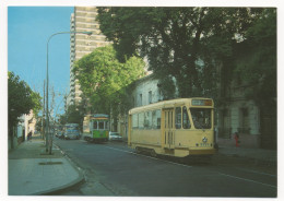 TRAMWAY HISTORIQUE DE BUENOS AIRES DES AMIS DE L'ASSOCIATION DU TRAM. VOITURES 9069 (BRUXELLES) - Strassenbahnen