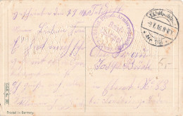 Cachet Militaire Guerre 1914 1918 Konigl Preuss Armierungsbataillon N°55 4e Compagnie Bataillon D' Armement 1916 - Feldpost (postage Free)