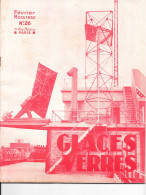 Revue Technique, Artistique Et Pratique "Glaces Et Verres" N° 26 Février-Mars 1932: Gravure Sur Glace, L'héliostat... - 1900 - 1949