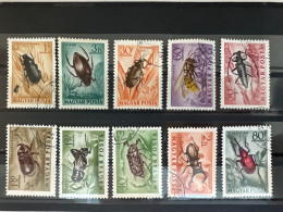 Hungary Used - Beetles