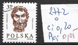 POLOGNE 2772 Oblitéré Côte 0.20 € - Used Stamps