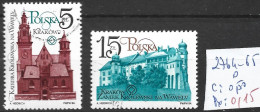 POLOGNE 2764-65 Oblitérés Côte 0.50 € - Used Stamps
