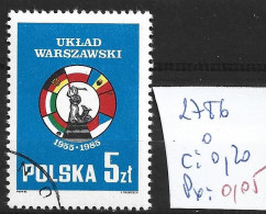 POLOGNE 2786 Oblitéré Côte 0.20 € - Used Stamps