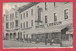 Bastogne  - Hotel-Restaurant " Lebrun "  - Bières : Wiel's ( Voir Verso ) - Bastogne