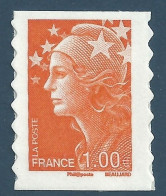 YT 215 Autocollant - Marianne De Beaujard - 1 Euro - 2008-2013 Marianne De Beaujard