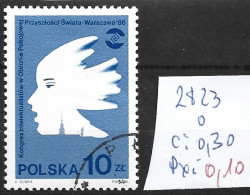 POLOGNE 2823 Oblitéré Côte 0.30 € - Usados