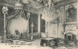 FRANCE - Fontainebleau - Vue Sur La Salle Du Trône - Carte Postale Ancienne - Fontainebleau