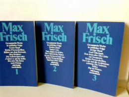 Konvolut: 3 Bände (von7) Max Frisch Gesammelte Werke In Zeitlicher Folge. - Autores Alemanes