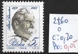 POLOGNE 2860 Oblitéré Côte 0.20 € - Used Stamps