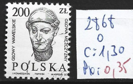 POLOGNE 2868 Oblitéré Côte 1.30 € - Used Stamps