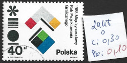 POLOGNE 2948 Oblitéré Côte 0.30 € - Used Stamps