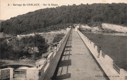 FRANCE - Barrage Du Chalaux - Sur La Digue - Carte Postale Ancienne - Autres & Non Classés