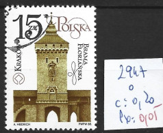 POLOGNE 2947 Oblitéré Côte 0.20 € - Gebruikt