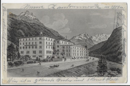 Heimat Graubünden : Ansicht Pension Strandbad Seematte In Gwatt Um 1938 - Pontresina