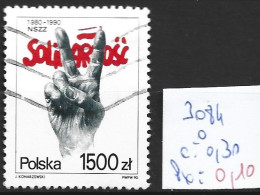 POLOGNE 3084 Oblitéré Côte 0.30 € - Used Stamps