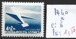 POLOGNE PA 40 * Côte 6 € - Unused Stamps