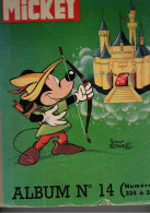 LE JOURNAL D E MICKEY ALBUM N° 14 WALT DISNEY DU N° 324 A 341 BE COTE BE CONTOUR ELIME - Journal De Mickey