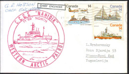 CANADA - C.C.G.S.  NAHIDIK - WESTERN ARCTIC PATROL - 1981 - Arctic Expeditions