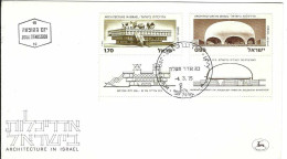 Envellope ISRAEL 1e Jour N° 553 - 555 Y & T - Storia Postale