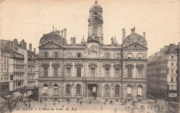 FRANCE - Lyon - L'Hôtel De Ville - ER - Animé - Carte Postale Ancienne - Otros & Sin Clasificación