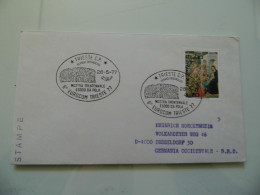 Busta Filiatelica "TRIESTE 6° EUROCOM 1977" Annulli - 1971-80: Storia Postale