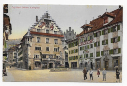 Heimat Zug :Hotel Ochsen Kolinplatz In Zug Um 1915 - Zug