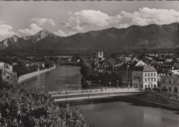 51346 - Österreich - Villach - Draubrücke Mit Mittagskogel - Ca. 1965 - Villach