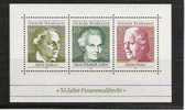 1969 Deutschland Germany Mi. Bl. 5 ** MNH  : 50 Jahre Frauenwahlrecht In Deutschland. - 1959-1980