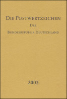 Jahrbuch Bund 2003, Postfrisch Komplett - Wie Von Der Post Verausgabt - Jaarlijkse Verzamelingen