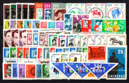 1004-1083 DDR-Jahrgang 1964 Komplett, Postfrisch ** / MNH - Collections Annuelles