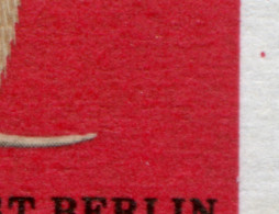 301 Hamster Mit PLF Roter Fleck Auf Weißem Markenrand Links, Feld 20, ** - Plaatfouten En Curiosa