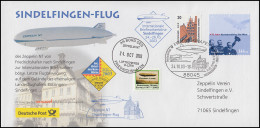 Sindelfingen-Flug Zeppelin NT D-LZFN Mit SSt FRIEDRICHSHAFEN 24.10.2003 - Zeppeline