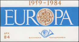 Griechenland Markenheftchen 1 Europa 1984, ** Postfrisch - Booklets