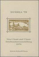 Sonderdruck NUBRIA Neu-Ulm 1979 - FAKSIMILE Württemberg-Marke - Privées & Locales