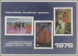 Sonderdruck Messe Essen 1976 Folkwang Museum, ** - Privé- & Lokale Post