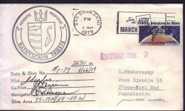 USA - BATHYSCAPH  TRIESTE + AUTOGRAPHS OF PILOTS - 1979 - Submarines