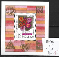 POLOGNE BF 76 ** Côte 1 € - Blokken & Velletjes