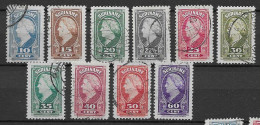 Suriname 1945, NVPH 229-38, Kw 19 EUR (SN 2664) - Suriname ... - 1975