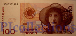 NORWAY 100 KRONER 1995 PICK 47a AU/UNC - Norvegia