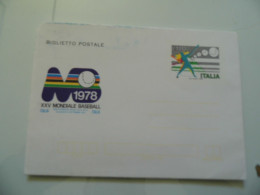 Biglietto Postale "XXV MONDIALE BASEBALL 1978" - 1971-80: Storia Postale