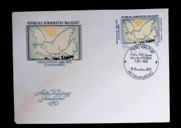 CL, FDC, Premier Jour, Madagascar , Repoblika Demokratika Malagasy, 18 Nov. 1981, Antananarivo, Picasso, Frais Fr 1.65 E - Madagaskar (1960-...)