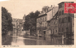 FRANCE - Strasbourg - Vue Vers L'église St Thomas - Carte Postale Ancienne - Straatsburg