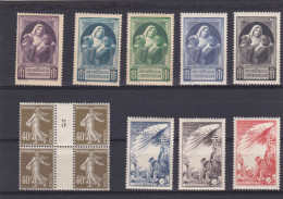 Petit Lot De FRANCE ,,vignettes ,, Millesime ,,et Semeuses ,, Tres Bas Prix De Depart,à Vous De Voir - Lots & Kiloware (mixtures) - Max. 999 Stamps